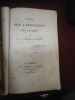  Essai sur l'éducation des femmes 
. Comtesse de Rémusat - Edition originale.