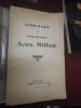 Anthologie du poète Nivernais Achille Millien.. Achille Millien.