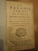  Le Paradis Perdu - Poëme héroïque traduit de l'anglois avec les remarques de M. Addisson.. John Milton -  M. Addisson.