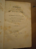 M&eacute;moires de Mlle Dumesnil en r&eacute;po.... Mlle Dumesnil -  M. Dussault.