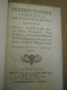 Institutiones anatomicae, per placita et responsa . Cl. Fr. Atthalin -