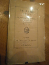 
Raillerie universelle dédiée au curieux de ce temps en vers burlesques.

Précédée d'un avertissement par Ch. V. S.
