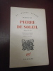 

 Pierre de soleil. 



Traduction Benjamin P&eacute;ret.. Octavio Paz - Benjamin P&eacute;ret