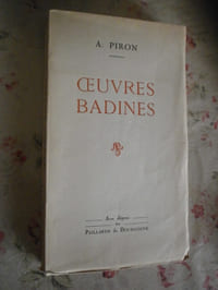 Oeuvres badines