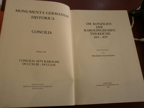 Monumenta germaniae historica
Concilia. undefined