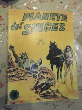 Planète des singes 5 juillet 1977 N° 6 . undefined