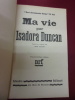 Ma vie.. Isadora Duncan 