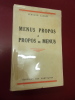 Menus propos à propos de menus..  Fernand Laudet 
