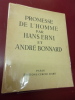 Promesse de l'homme.. Hans Erni & André Bonnard 