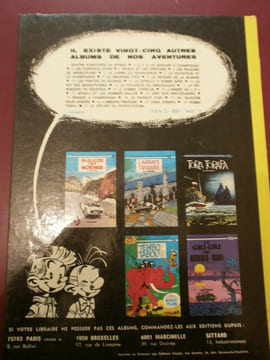 Les Aventures de Spirou & Fantasio N° 26. (Edition Originale).
Du cidre pour les étoiles.. Fournier