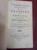 Considérations sur les causes de la grandeur des Romains et de leur décadence suivi du dialogue de Sylla et d'Eucrate. Montesquieu