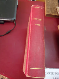 Journal de Tintin 1955.
52 numéros Année complète