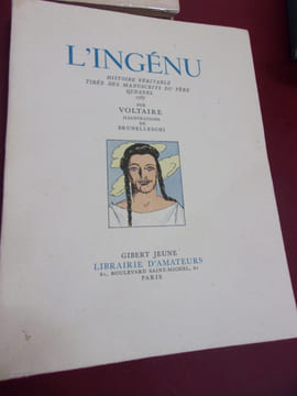 L'ingénu - Histoire véritable tirée des manuscrit du Père Quesnel 1767.. Voltaire 