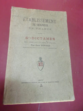 Etablissement du Seigneur en France St-Dictamen .. Paul Auvard
