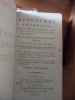 Synonymes Fran&ccedil;ois - Leurs diff&eacute;rentes significations, et le choix qu'il en faut faire pour parler avec justesse. Nouvelle &eacute;dition, Consid&eacute;rablement ...