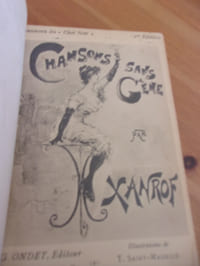 Chansons sans gêne - Chansons du Chat Noir