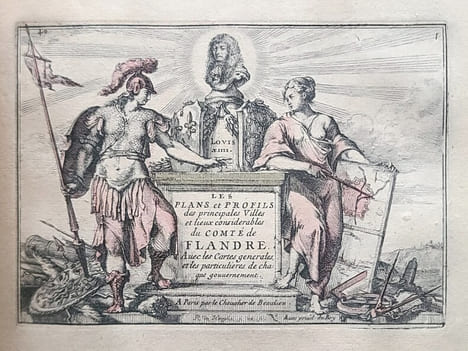Les Glorieuses conquêtes de Louis le Grand. S. de P. de Beaulieu