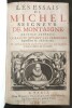 Les Essais. Montaigne 