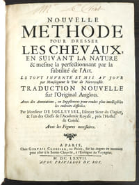 Nouvelle methode pour dresser les chevaux