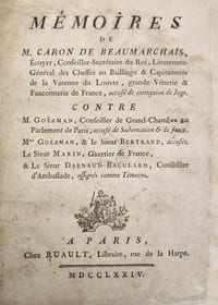 Mémoires de M. Caron de Beaumarchais