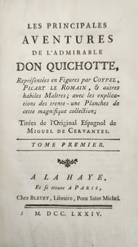 Les Principales Aventures de l'admirable Don Quichotte