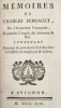 M&eacute;moires de Charles Perrault [et] L’esprit et la chose. Charles Perrault