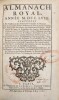 Almanach royal, ann&eacute;e M.DCC.LVIII. 
