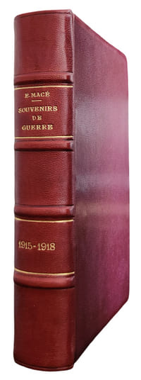 Souvenirs de guerre. 1915-1918. Feuilles de route