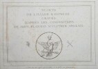 Sujets de l'Iliade et l'Odyssée d'Homère et Compositions d'après les Tragédies d'Eschyle. John Flaxman