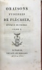 Oraisons funèbres de Fléchier. Evêque de Nismes. A Paris, Chez Ant. Aug. Renouard, An X-1802  (de l'Imprimerie de Crapelet).. FLÉCHIER. 
