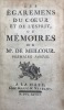 Les Égaremens du cœur et de l'Esprit de Mr. de Meilcour. A La Haye, Chez Gosse & Neaulme, 1748.. CRÉBILLON (Claude Prosper Jolyot de)