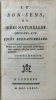 RECUEIL : Le Bon sens, ou idées naturelles opposées aux idées surnaturelles, 1774. Traité des trois imposteurs, 1775. Fragmens d'un poeme moral sur ...