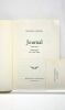 Journal (1945-1951) traduit du grec par Lorand Gaspar.. SEFERIS (Georges).