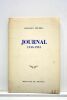 Journal (1945-1951) traduit du grec par Lorand Gaspar.. SEFERIS (Georges).