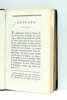 Essais de Philosophie ou Etude de l'Esprit Humain. 1er essai. Analyse des facultés de l'esprit humain. 2d essai. Logique. Suivis de quelques opuscules ...