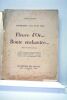 Intinéraires aux pays d'Oc. Fleuve d'Or… Route enchantée… Préface de Henry de Segogne. Illustrations hors-texte en couleurs de Allier, Couderc, ...