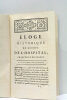 Eloge historique de Michel de l'Hospital, Chancelier de France.. [ GUIBERT (Jacques-Antoine-Hippolyte de) ].