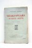 Shakespeare. Acteur - Poète. Avec une gravure hors texte. 6e édition.. CHAMBRUN (Longworth).