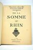 La guerre racontée par nos généraux. II. De la Somme au Rhin.. FAYOLLE (Maréchal) et DUBAIL (Général).