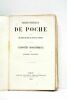 Bibliothèque de poche par une société de gens de lettres et d'érudits. Curiosités biographiques.. LALANNE (Ludovic).