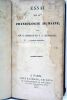 Essai sur la physiologie humaine.. GRIMAUD (G.) et DUROCHER (V. C.).