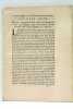 ACTE (PREMIER). POUR UNE SUSPENSION D'ARMES ENTRE LES COURONNES DE FRANCE ET D'ESPAGNE, signé à Paris par D. Antoine Pimentel pour le Roy d'Espagne, ...