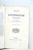 Histoire de la littérature française. Cinquième édition.. SAUCIE (D.).