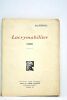 Lacrymabiliter. Poèmes.. ROMANN (Jean).