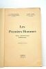 Les Premiers Hommes. Précis d'Anthropologie Préhistorique. Deuxième édition.. BERGOUNIOUX (F.-M.) et GLORY (André).