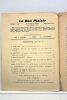 BON (Le) plaisir. 1re année. Nº 1. Mai 1922.. 