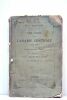 Une année dans l'Arabie centrale (1862-1863). Traduction d'Emile Jonveaux. Abrégée par J. Belin-De Launay, et accompagnée d'une carte.. PALGRAVE ...