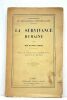 La survivance humaine. Traduit de l'anglais sur la troisième édition par le Dr H. Bourbon. Préface de J. Maxwell.  Duexième édition révue.. LODGE (Sir ...