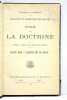 Education et instruction des troupes. Essais sur la doctrine. Nouvelles "paroles" par le Cosaque du Kouban. Suite des "Leçons du 16 août".. CARDOT ...