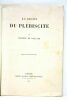 La leçon du plébiscite.. GAILLARD (Léopold de).